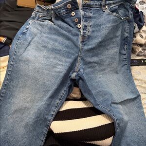 Lovesick Light Blue Flare & Wide Leg Jeans